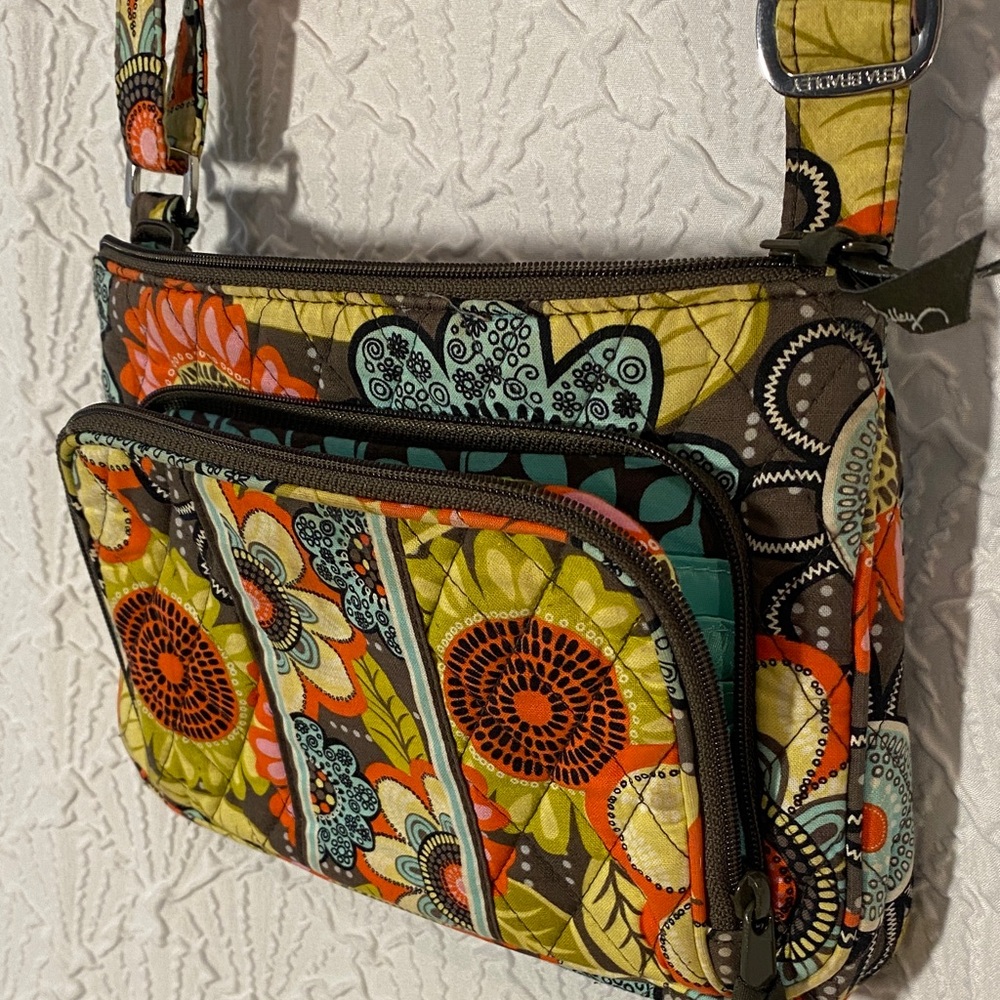 Vera Bradley Colorful Floral Crossbody Bag